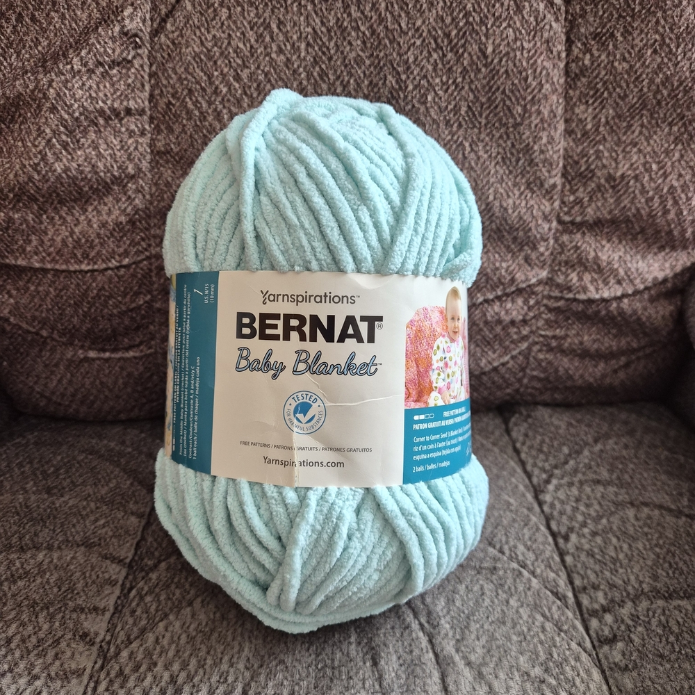 Bernat Baby Blanket Yarn - Seafoam